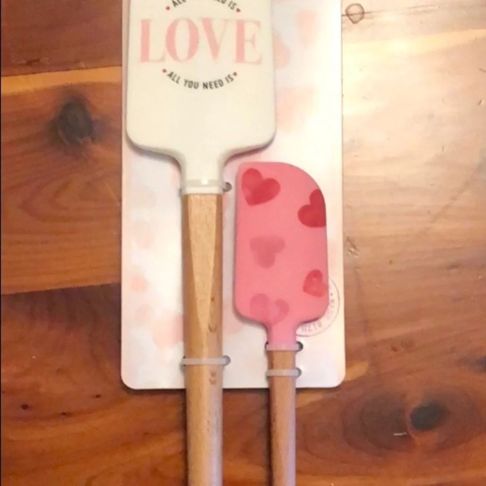 Spatula ALL YOU NEED IS LOVE 2 piece silicone The Beatles